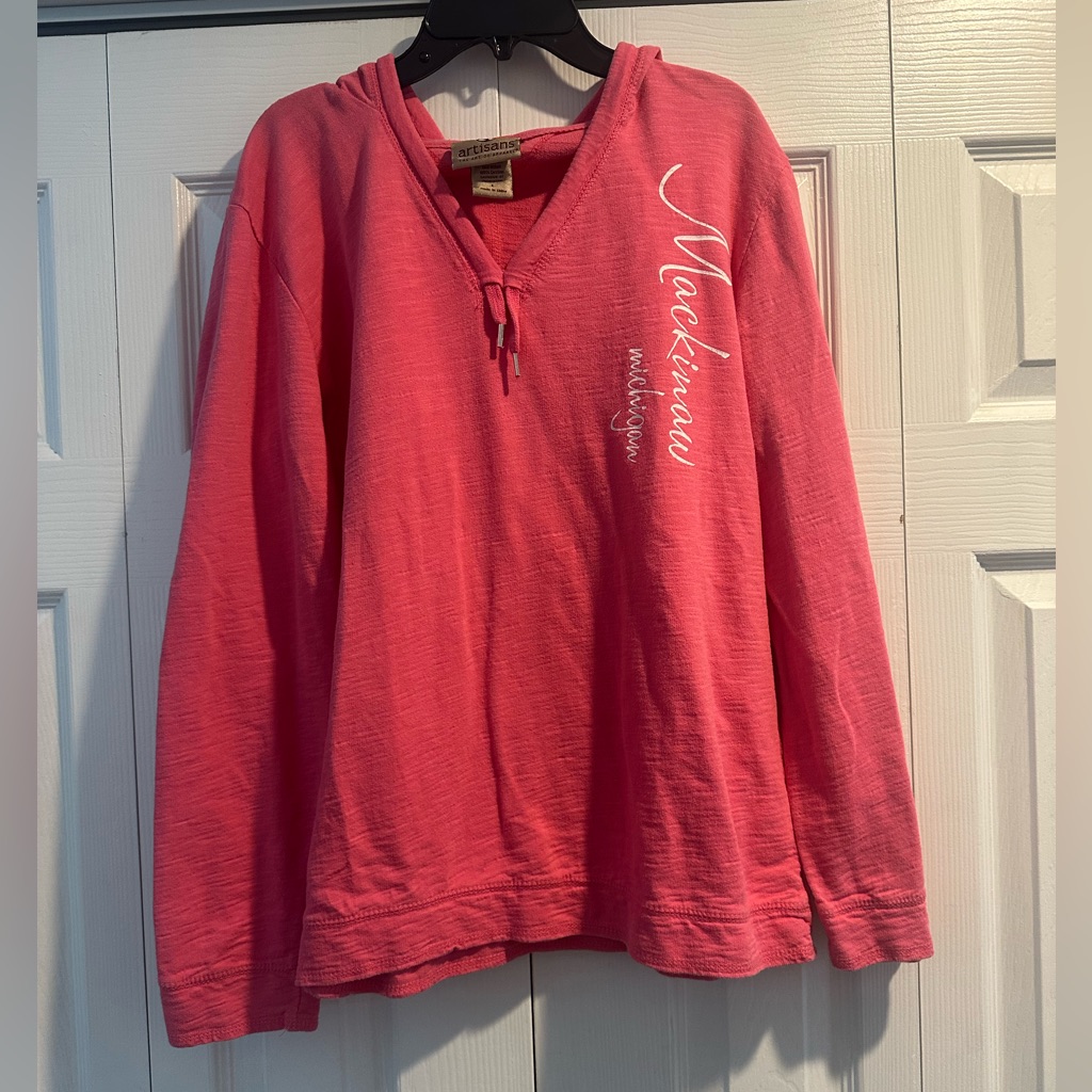 Pink Artisans Mackinaw Mi Hoodie